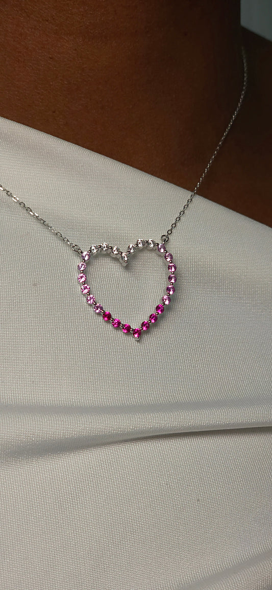 Pink Ombre Necklace