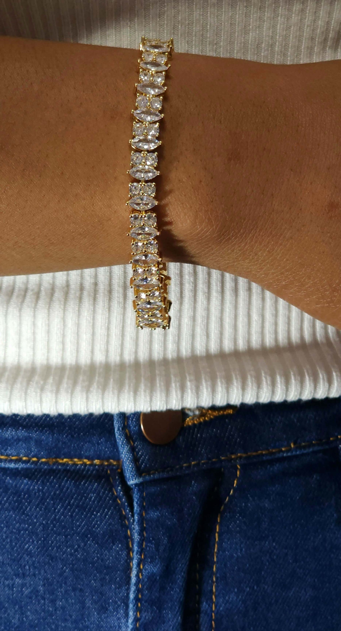 Shine for me tennis bracelet