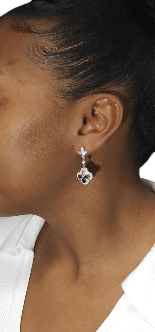 Pure excellence dangle earrings