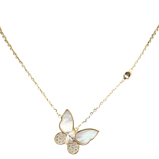 Flutter away necklace