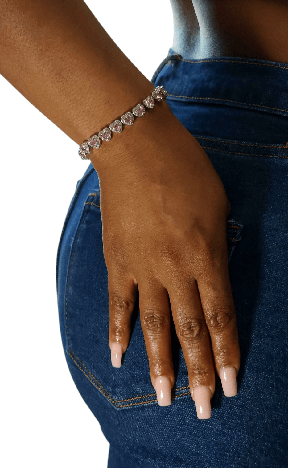 Ice queen tennis bracelet