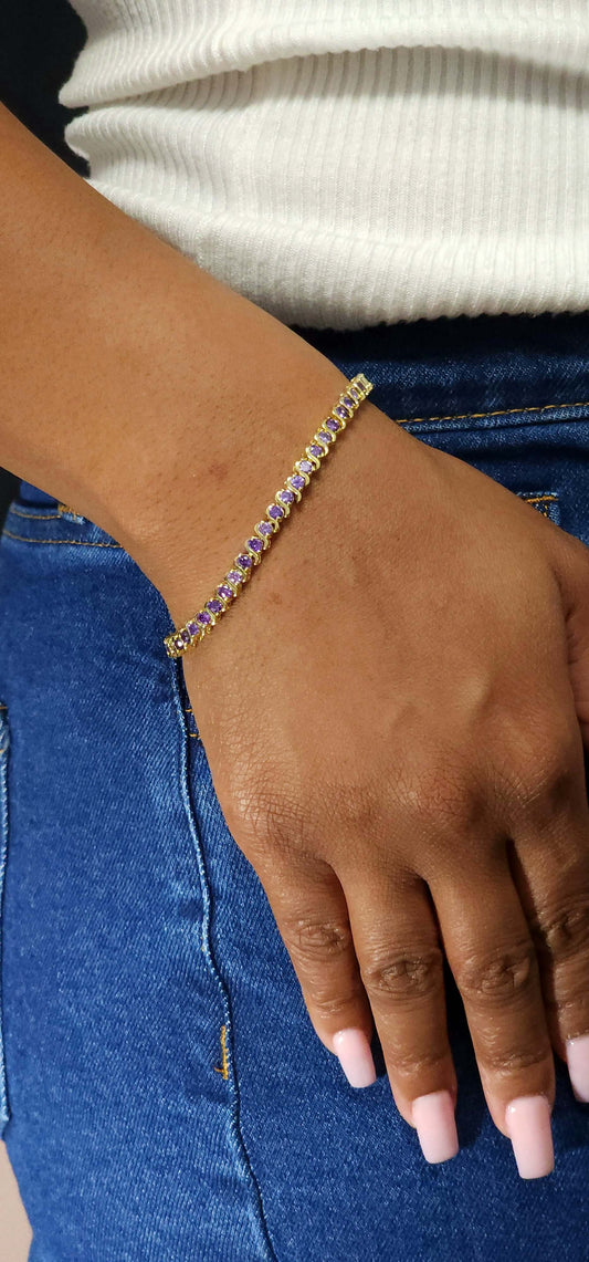 A new day tennis bracelet