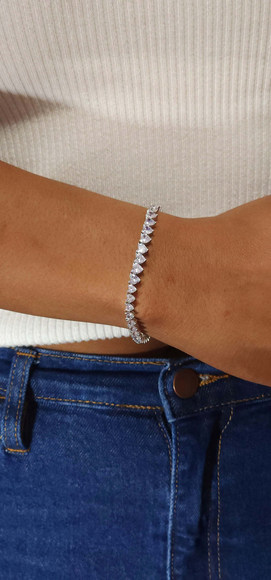 You have my heart tennis bracelet